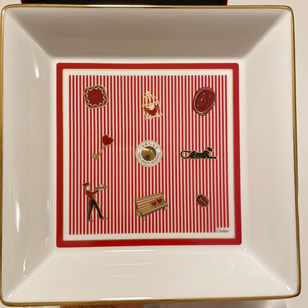Cartierディアボロドゥカルティエトレイ 希少！超新品！未使用！超美品！箱付