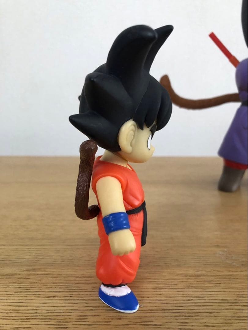 ドラゴンボール　ソフビ　孫悟空　幼少期　防寒着　2体セット