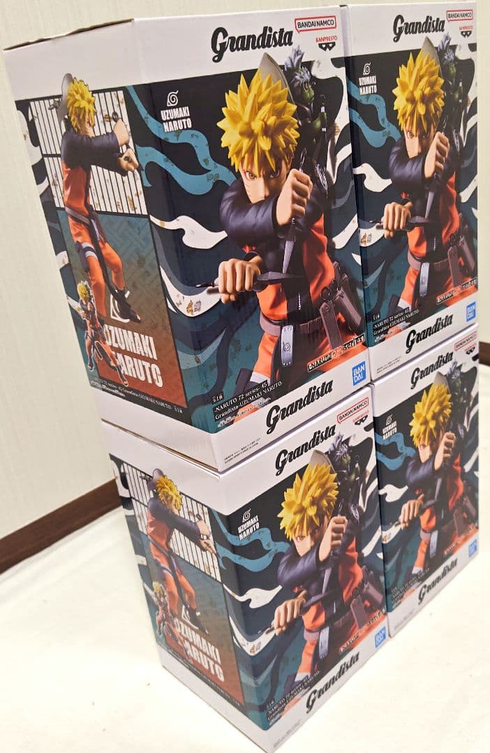【新品】Grandista ナルト フィギュア 仙人モード 4体セット
