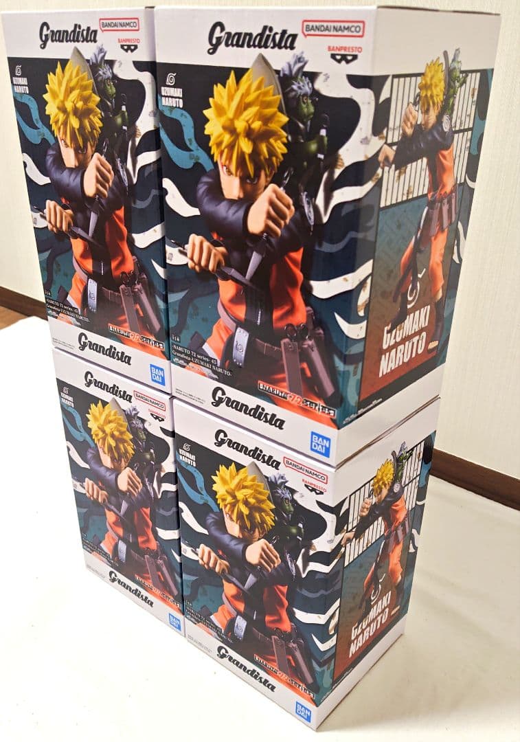 【新品】Grandista ナルト フィギュア 仙人モード 4体セット