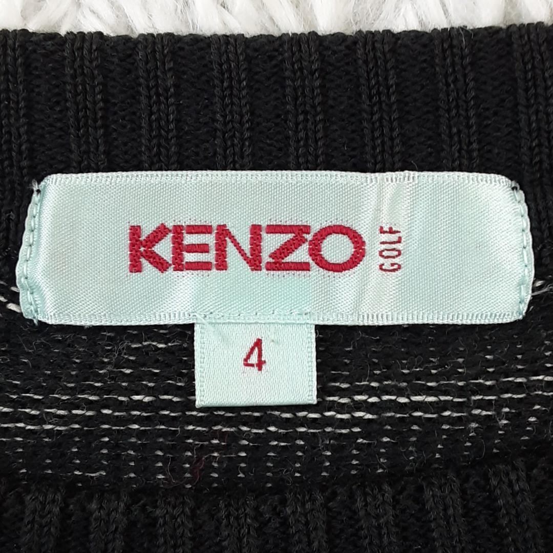美品◎KENZO GOLF ケンゾーゴルフ セーター 日本製 90sヴィンテージ