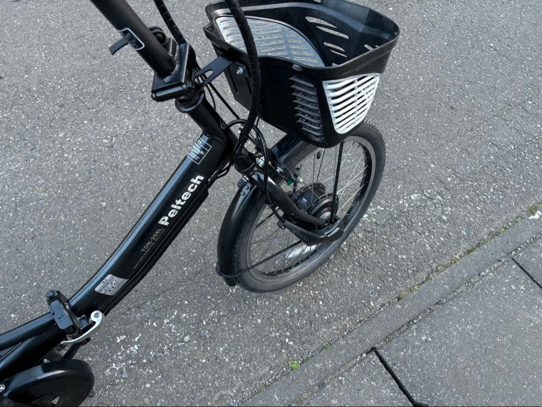 Pelitech 折りたたみ電動アシスト自転車 ブ