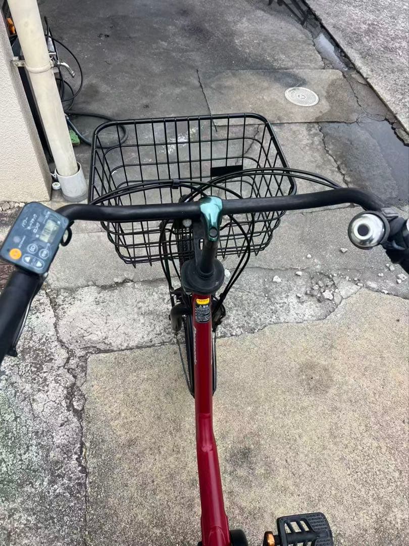 604 Panasonic 電動アシスト自転車 20インチ 8.9AH