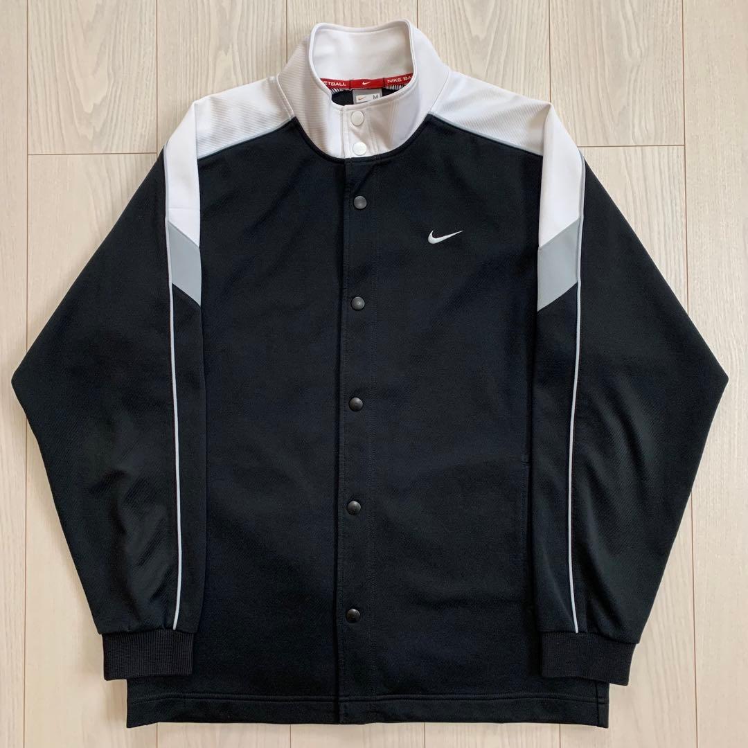 NIKE スナップボタン ウォームアップ ジャージ セットアップ バスケ 刺繍