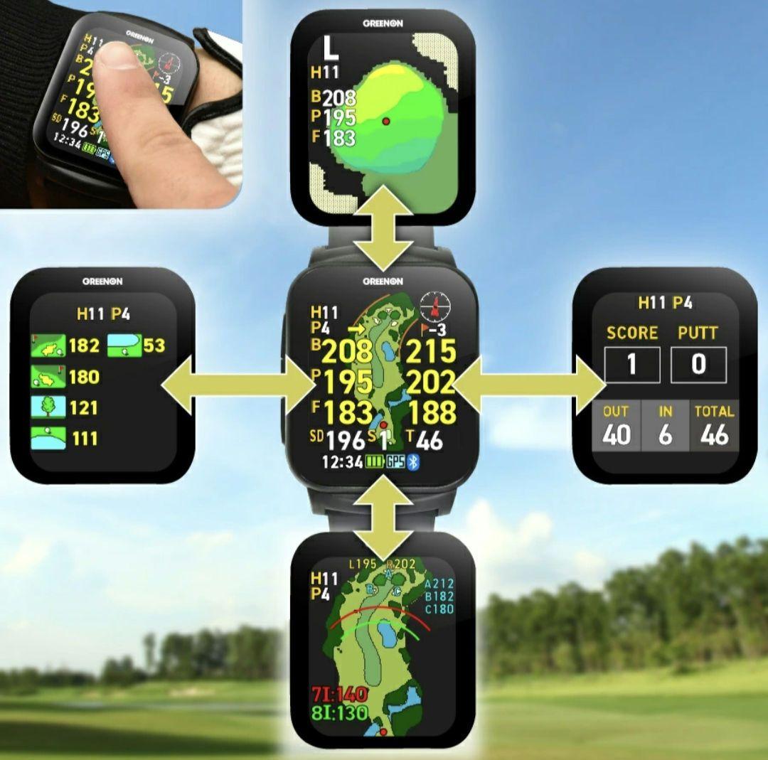GREENON THE GOLF WATCH GS501　新品未使用