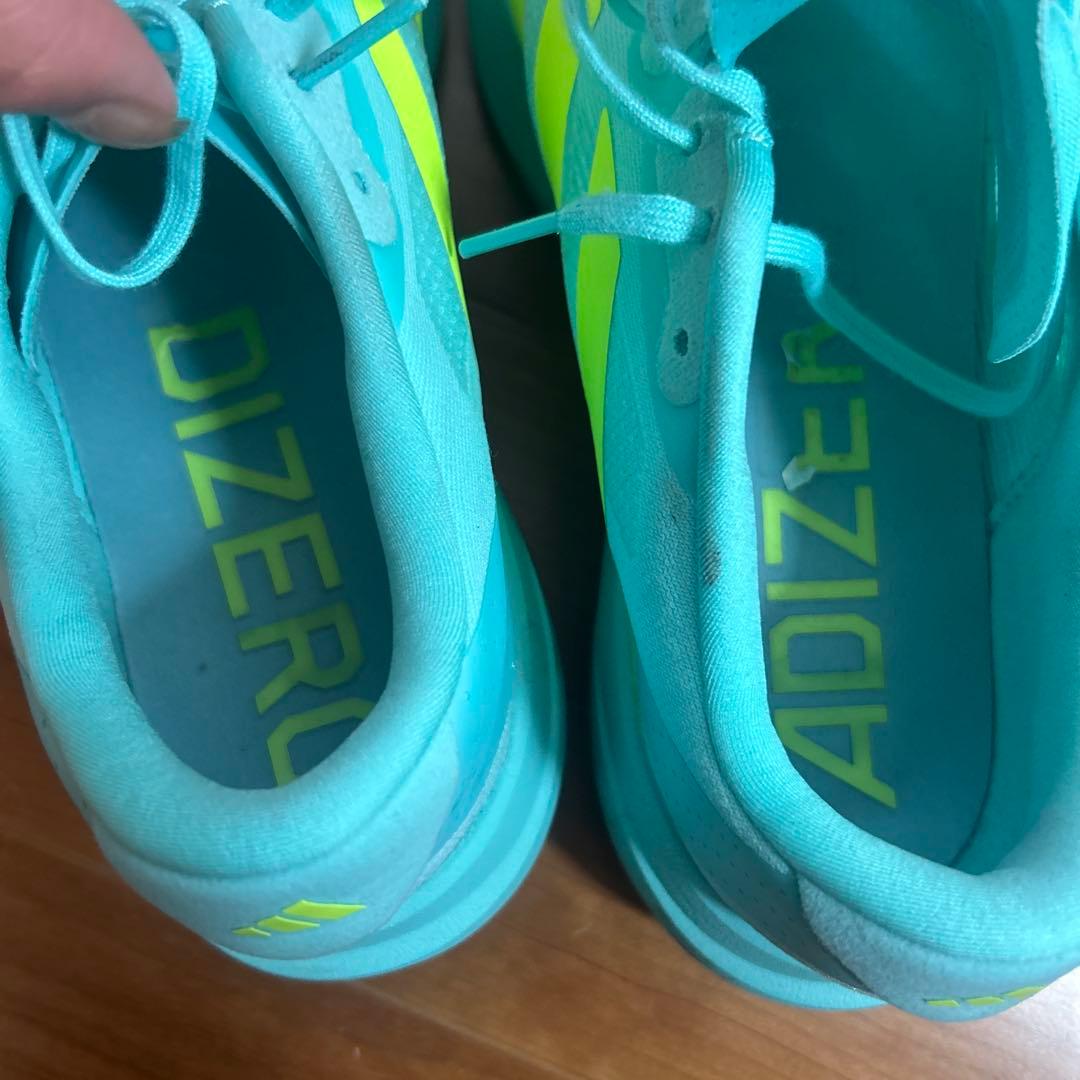 adidas ADIZERO ターコイズ 27.5