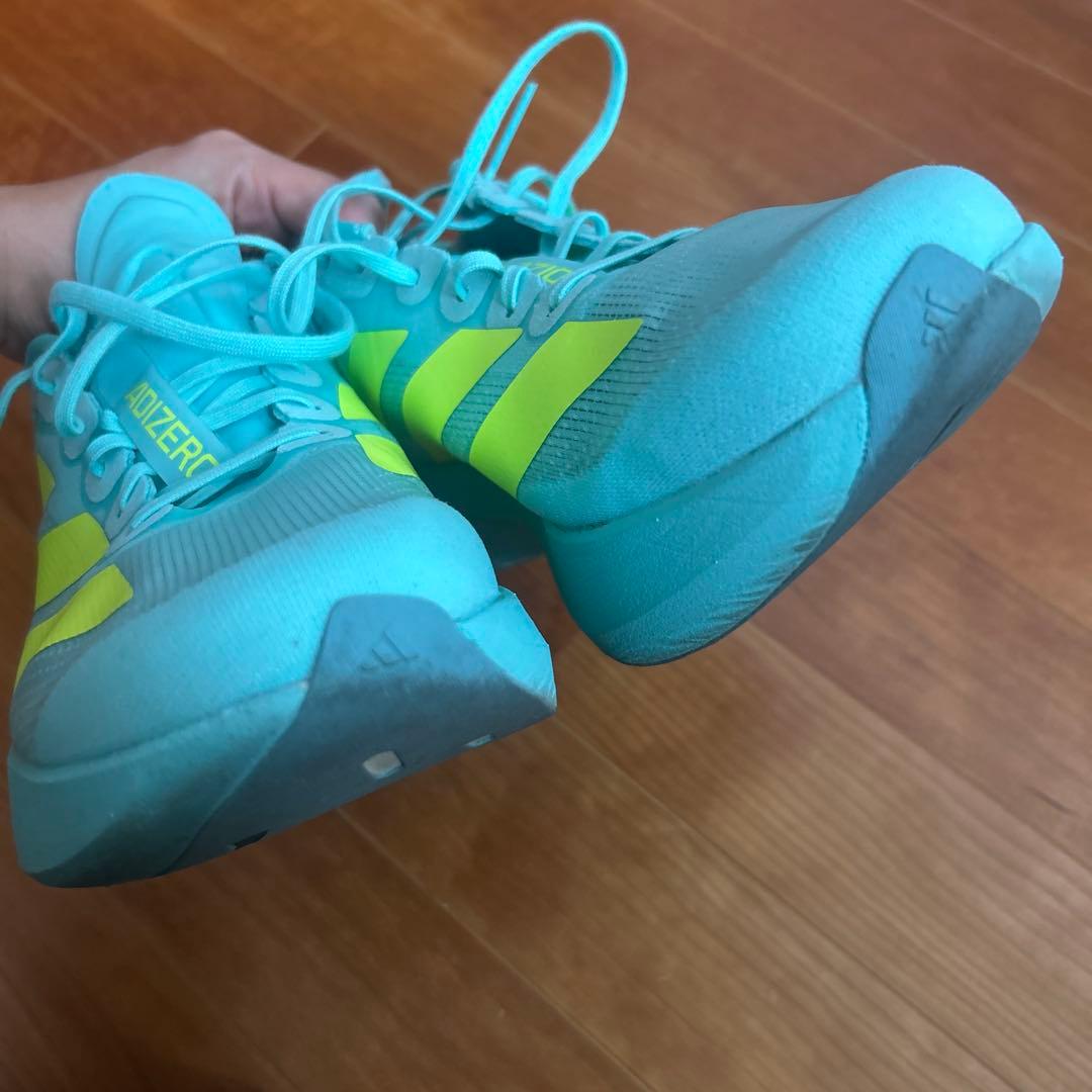 adidas ADIZERO ターコイズ 27.5