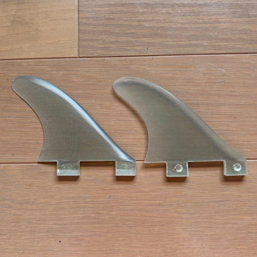 激レア! 中古 Mandala サイドフィン クリア 非売品 Hull