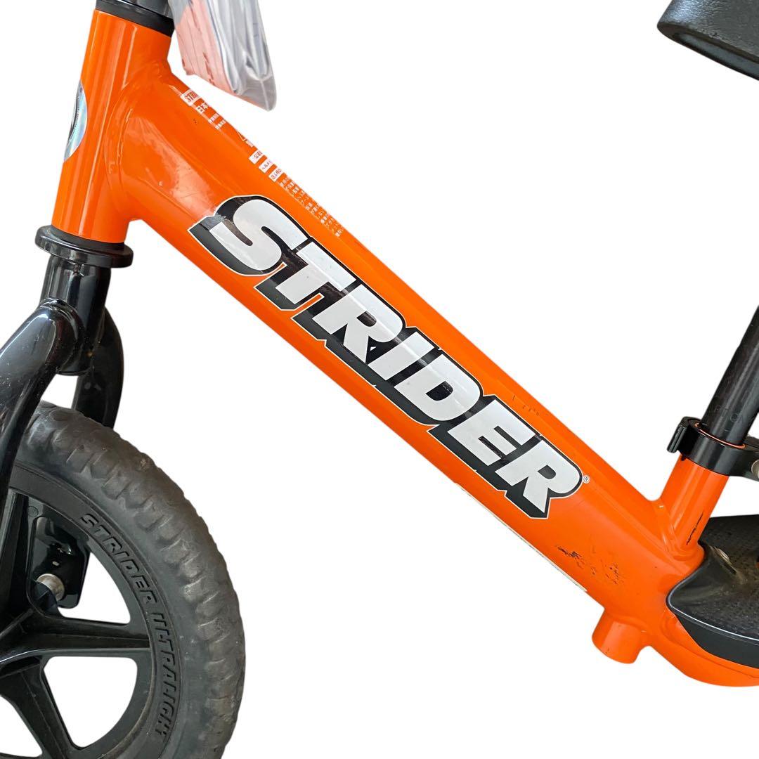 【美品】新型STRIDER ストライダー スポーツSPORTS オレンジ