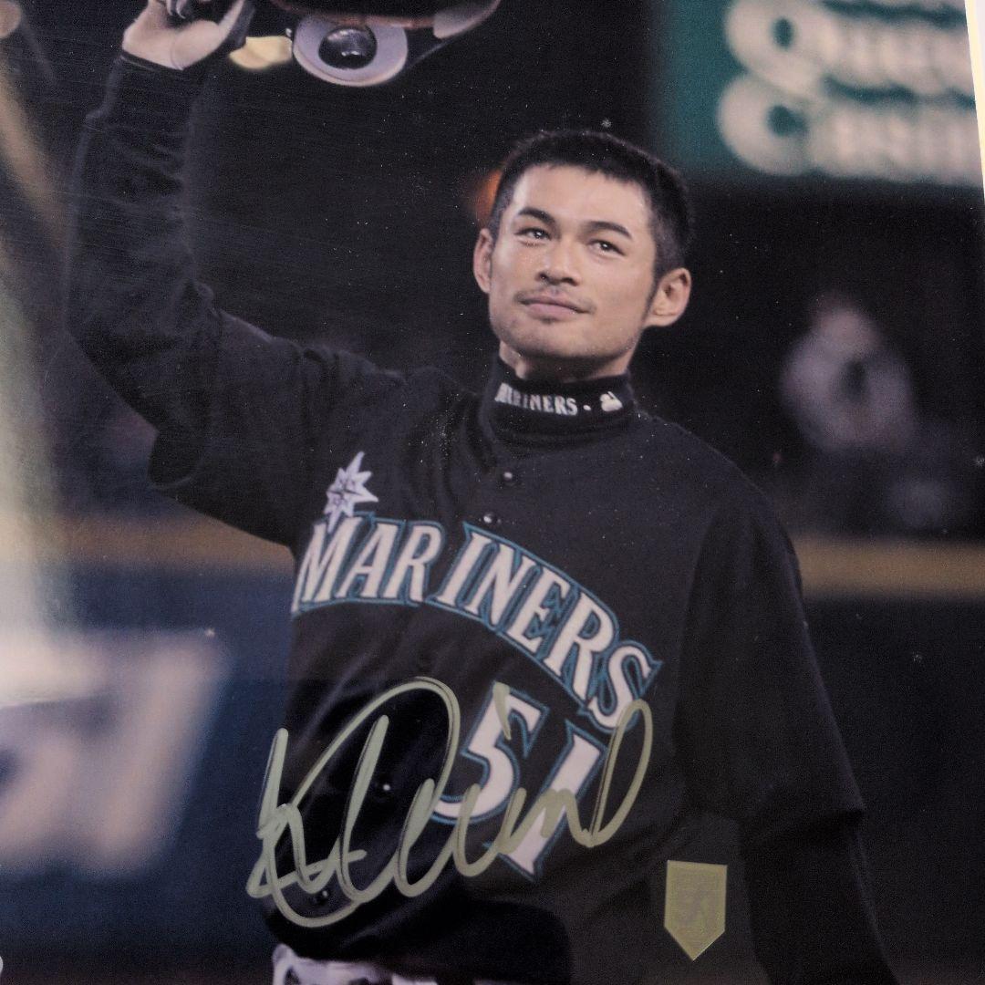 イチロー 258本安打達成記念サイン入りフォト