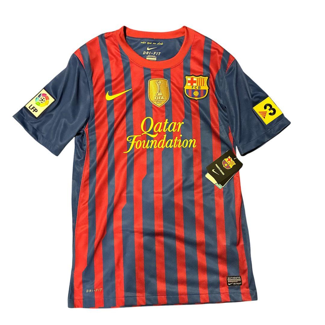 【新品タグ付】バルセロナ 11-12シーズンユニフォーム イニエスタ NIKE