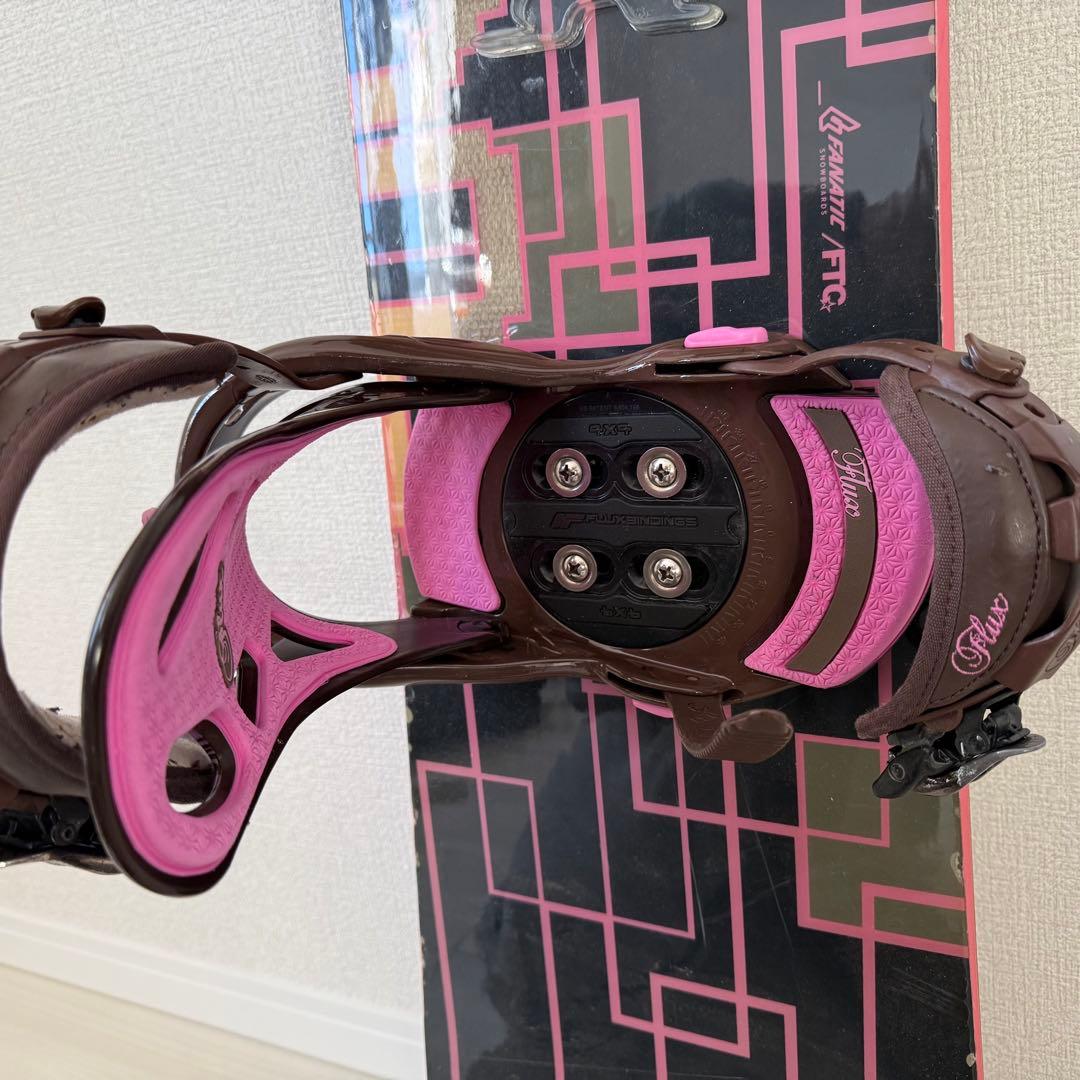 FANATIC × flux スノーボード ビンディング　2点セット