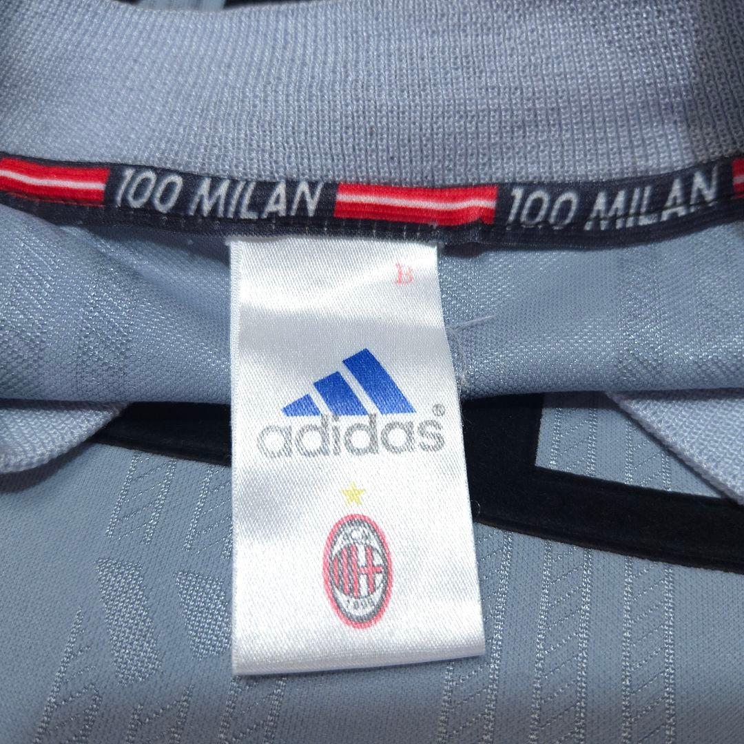 Italy製90s adidas AC MILAN100周年ユニフォーム ミラン
