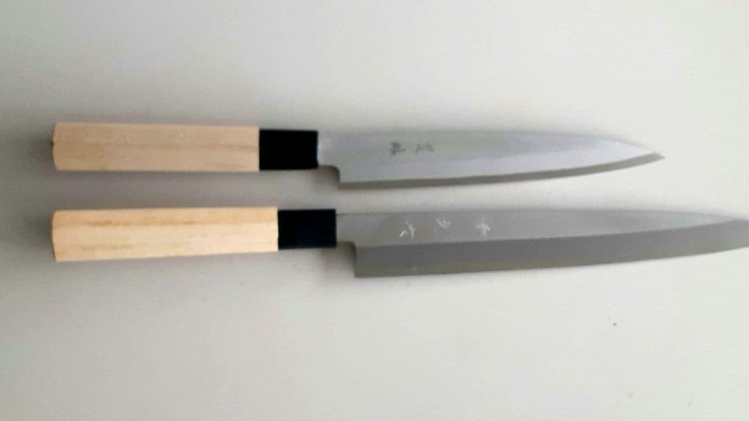 日本製 柳刃包丁 2本セット 180mm 240mm