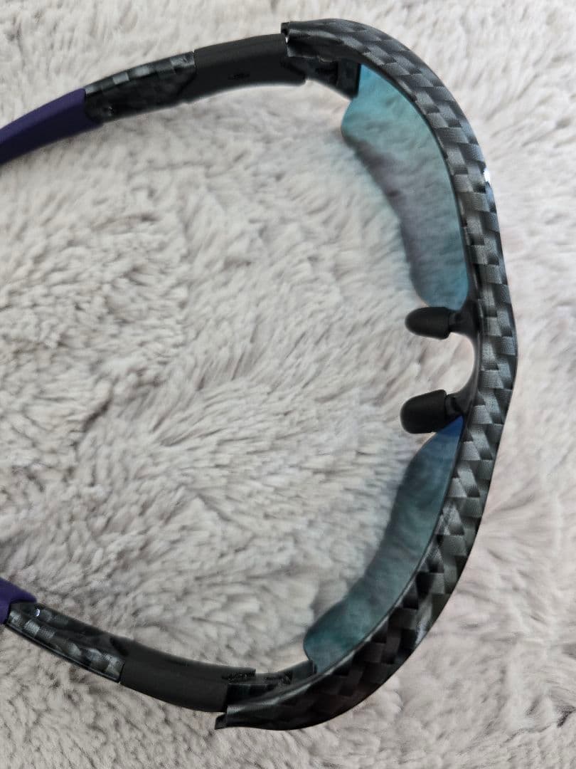 OAKLEY FLAKJacket MADE IN U.S.Aカーボン柄ゴルフ用