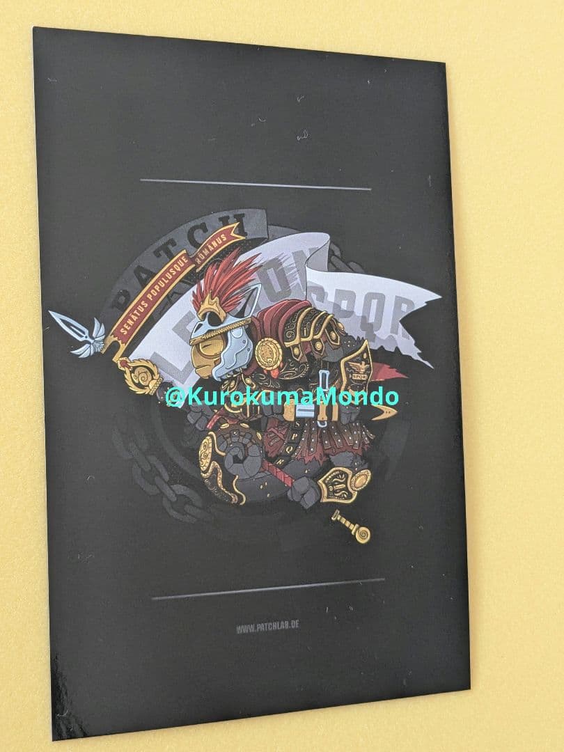 正規品PATCHLAB SPQR Roman Legion PVCパッチ（完品）