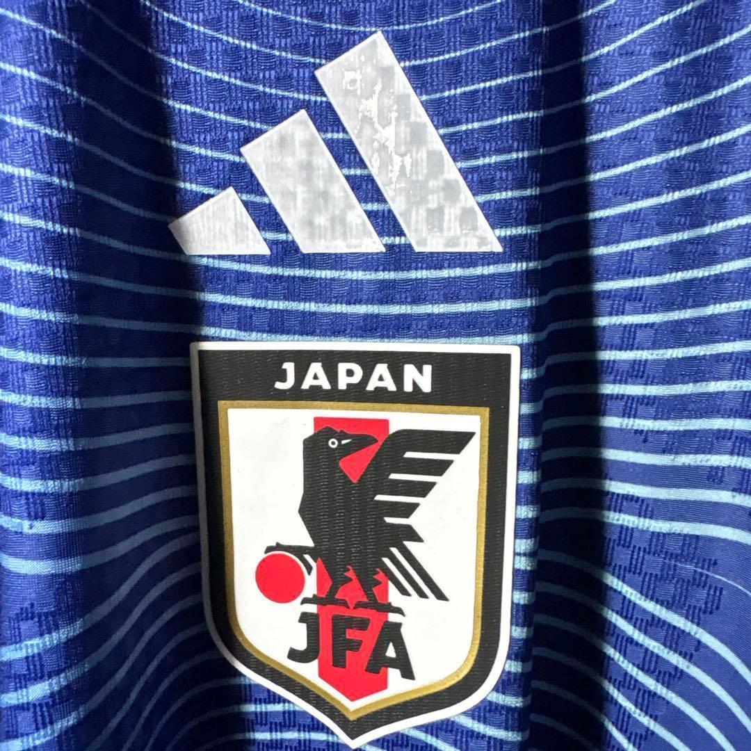 【★日本代表】古着 アディダス サッカー メンズ 新ユニフォーム 長袖 2XL