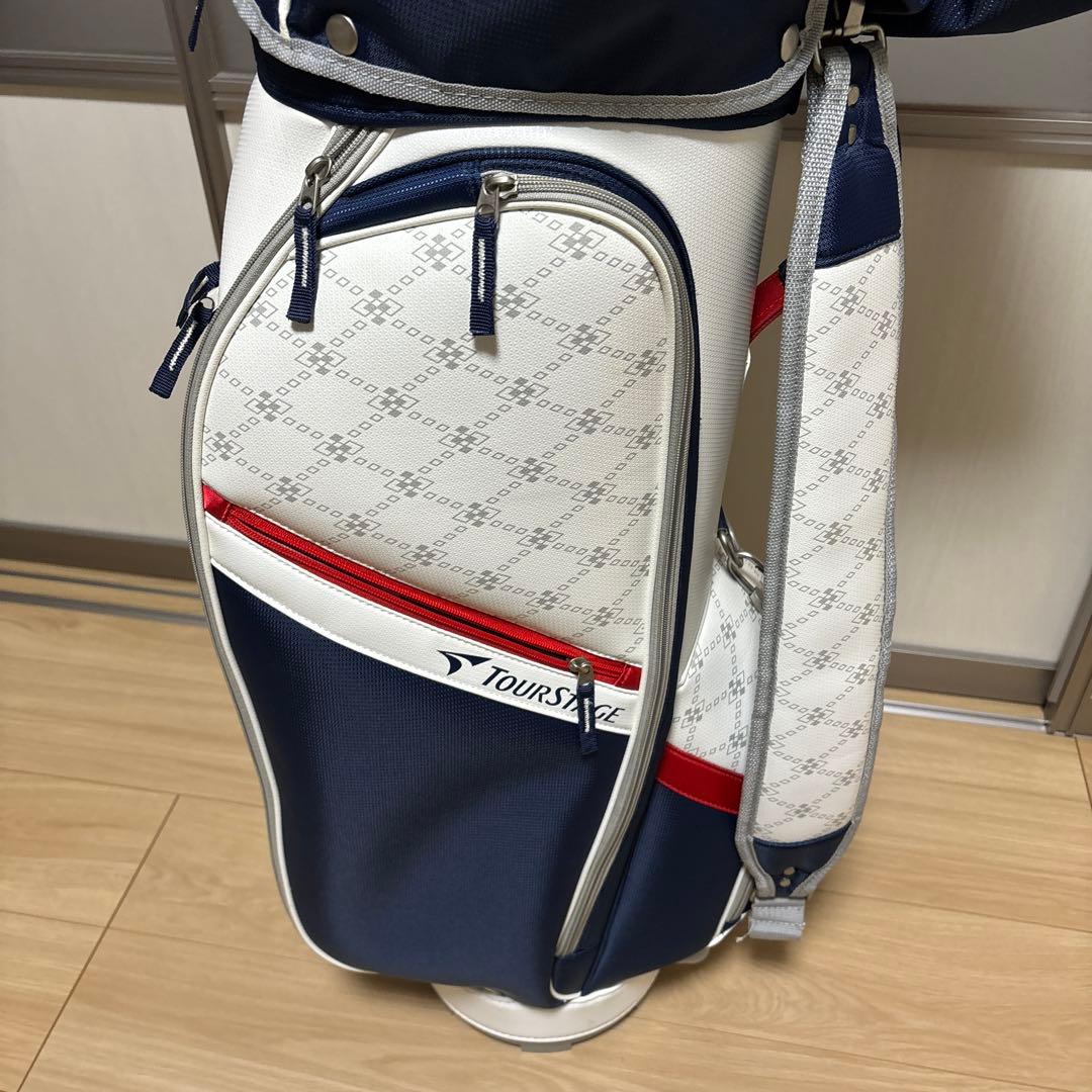 キャディバッグ TOURSTAGE #極美品