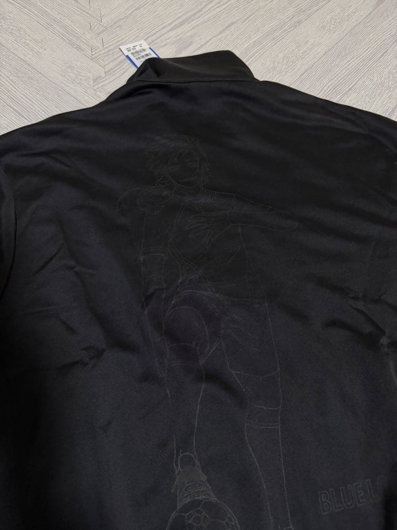 アディダス×ブルーロック　トラックトップ 黒×黒　ミヒャエルカイザー　XL