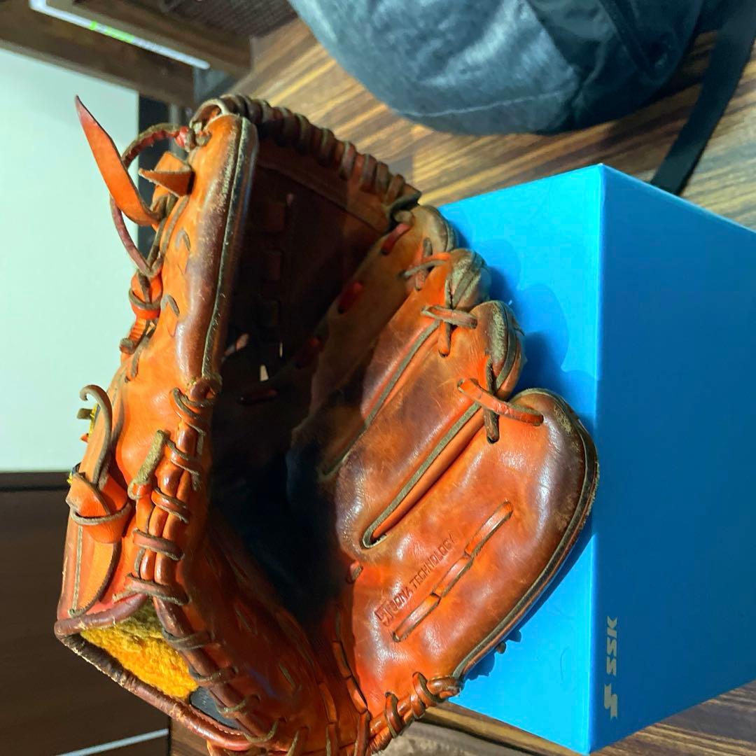 Mizuno 硬式グローブ スプレンディッドオレンジ
