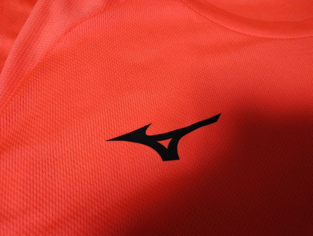 Mizuno - QuickdryPlus - 蛍光色/トレーニングシャツ/XL