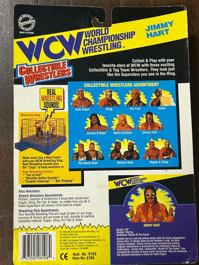 WCW ジミーハート　コレクティブルフィギュア