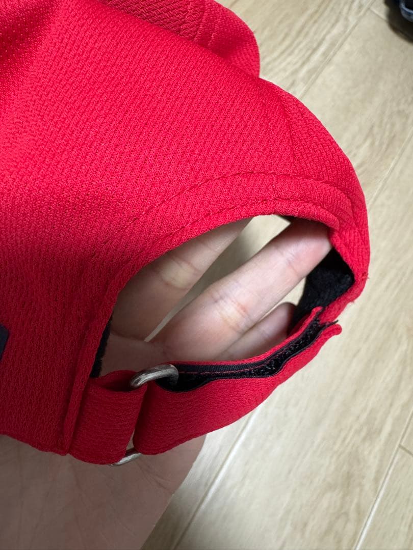 Paul Stuart SPORT キャップ 赤 刺繍ロゴ ゴルフ スポーツ