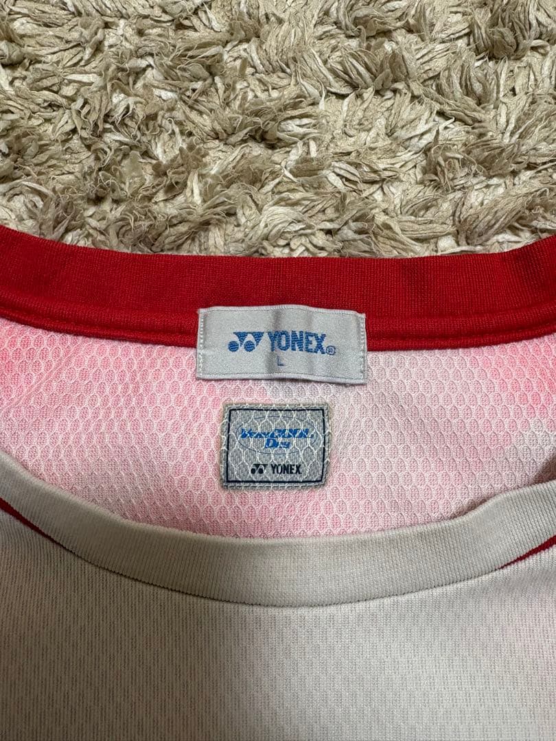 YONEX バドミントン日本代表モデルゲームシャツ Lサイズ 2019 桃田賢斗