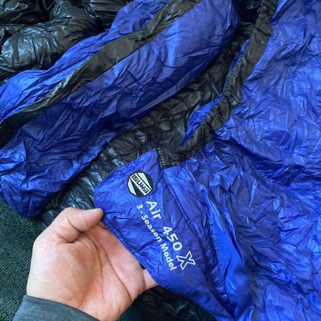 ISUKA AIR 450 X ショート　シュラフ　寝袋　イスカ　キャンプ　車中