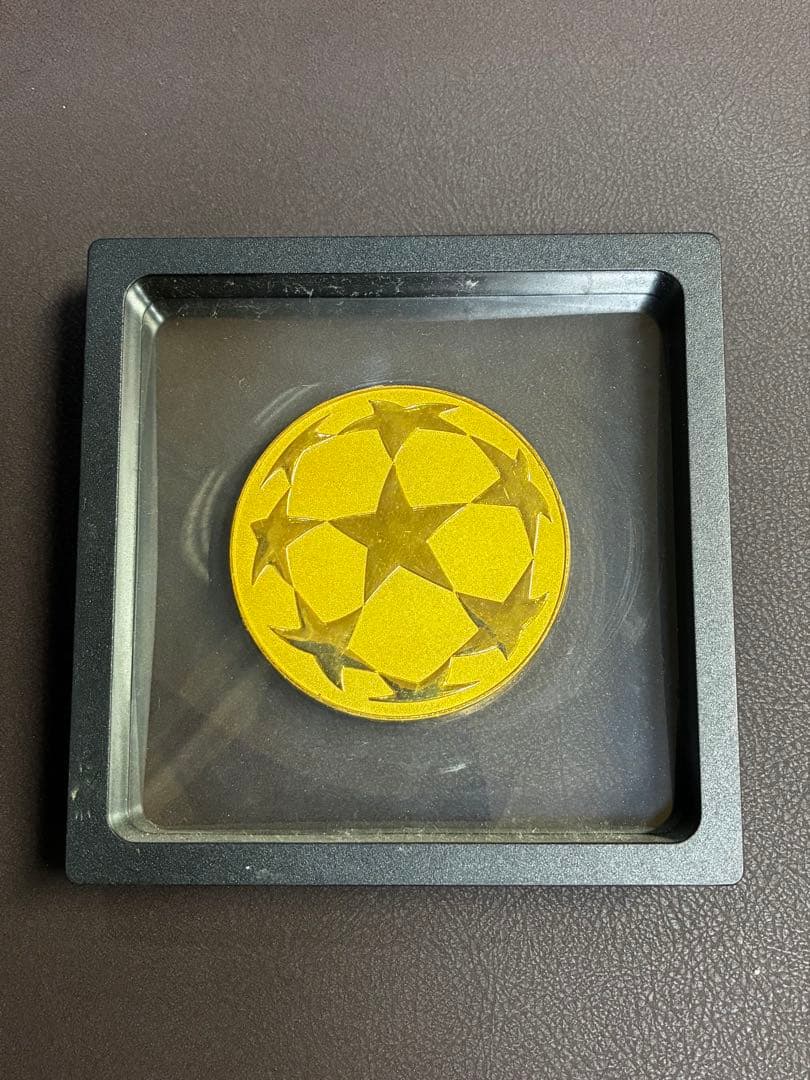 【スペイン購入】UEFAチャンピオンズリーグ公式メダル 専用ケース付き