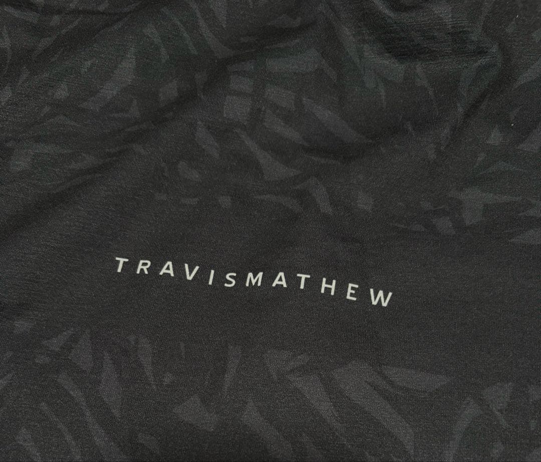 TRAVISMATHEWモックネックシャツ　ゴルフ　golfトラヴィスマシュー