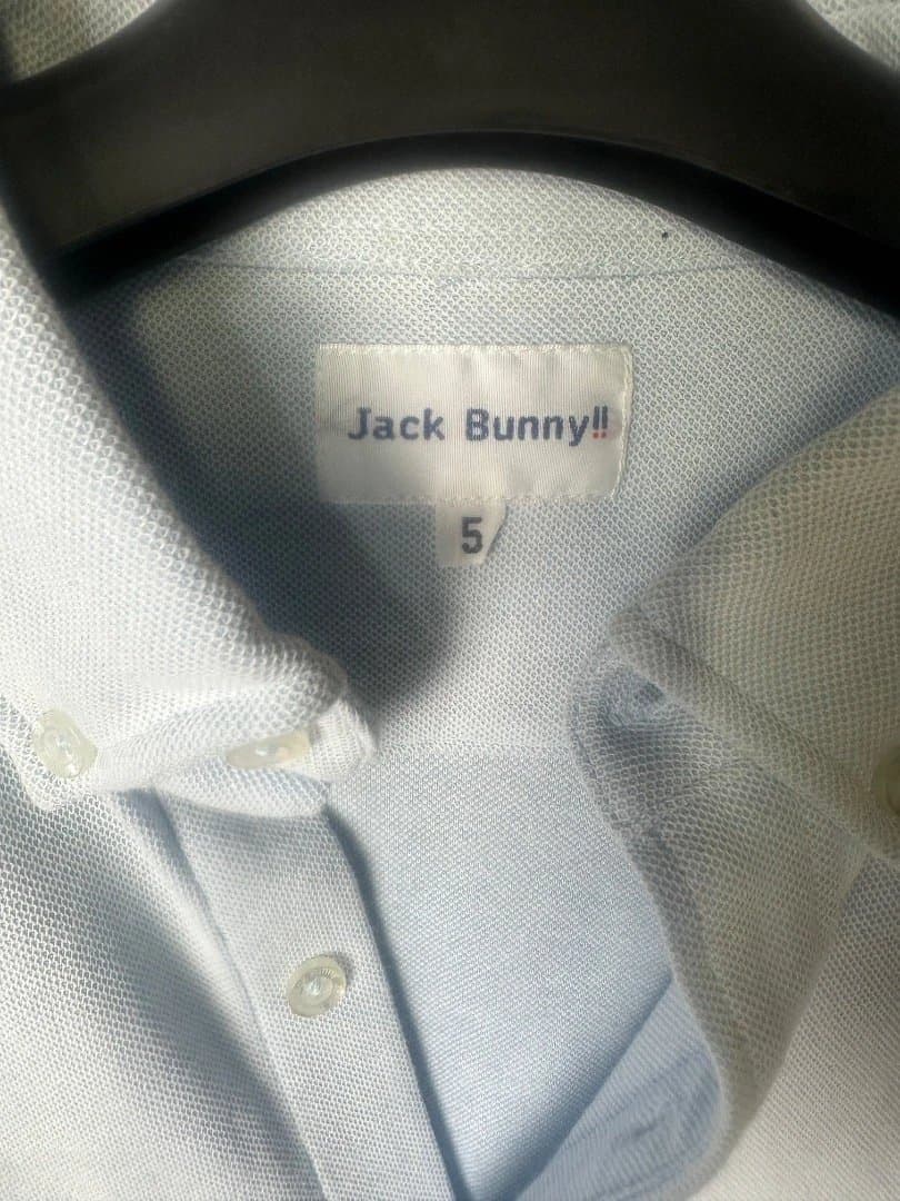 Jack Bunny!! ライトブルー シャツ サイズ5 (L)