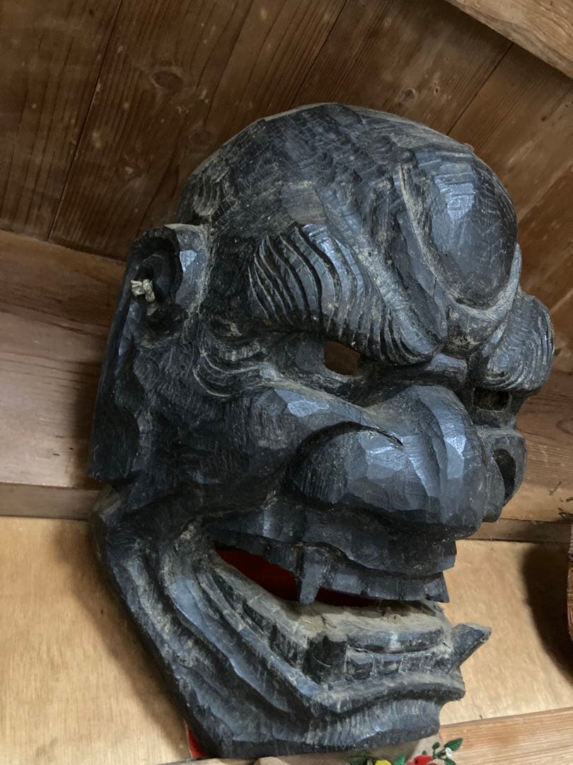 木彫面