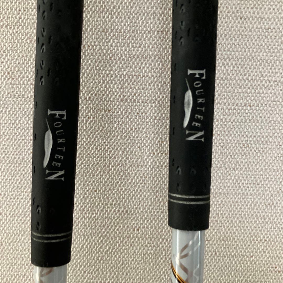 希少◆フォーティーンＵＴ(27°、24°)の2本セット、カーボン(R)