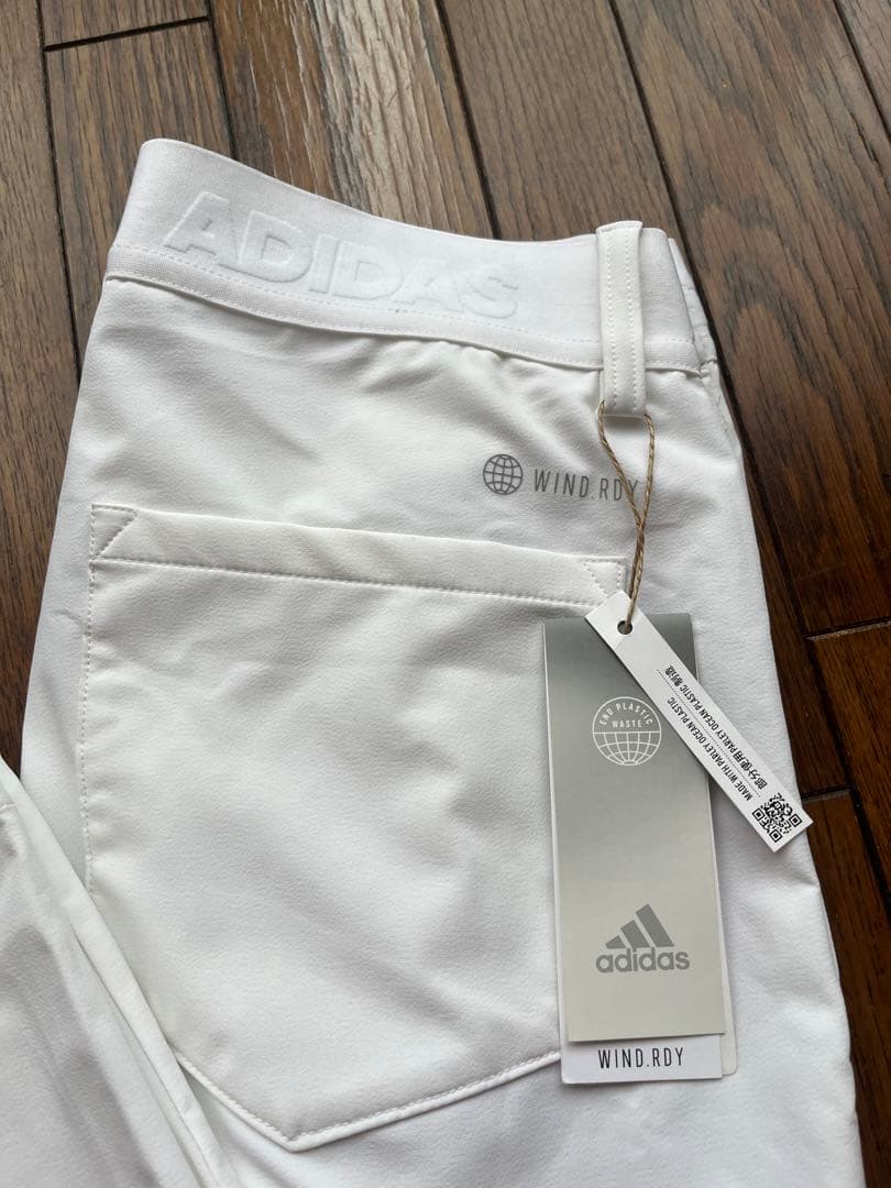 新品　アディダス　ゴルフ　S WIND .RDY ワンタック アンクル丈パンツ
