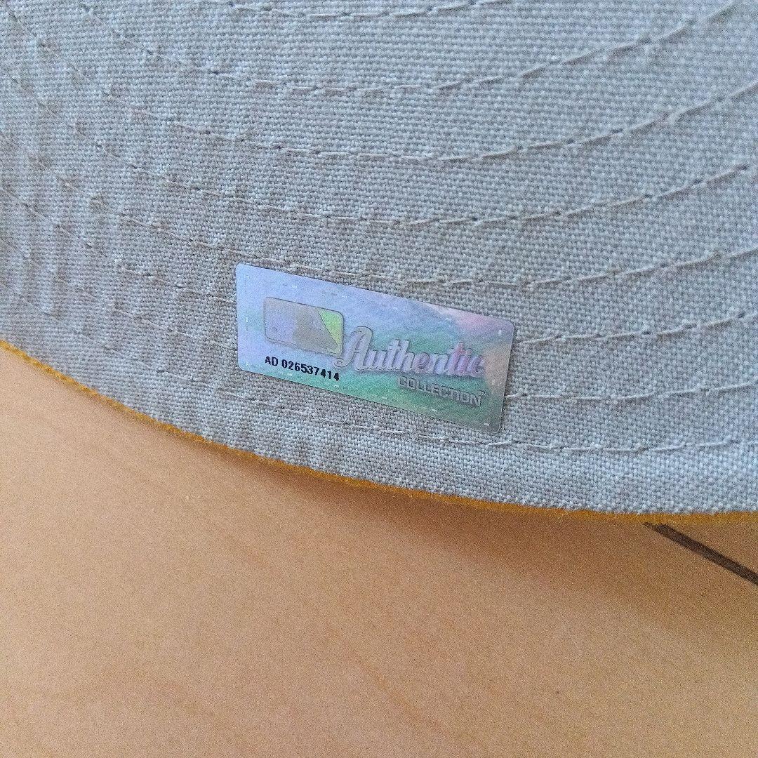アメリカ製 new era 100%wool 59CM アスレチックス