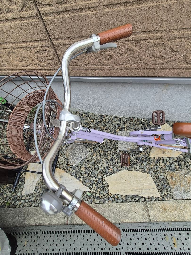 【引き取り限定】子供用自転車 ピンク 22インチ 丸石サイクル　リズミック
