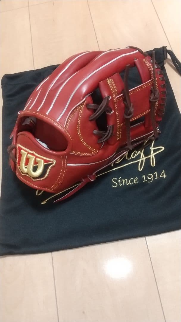 新品Wilson staff DUALウィルソンスタッフ 硬式グローブ1723型