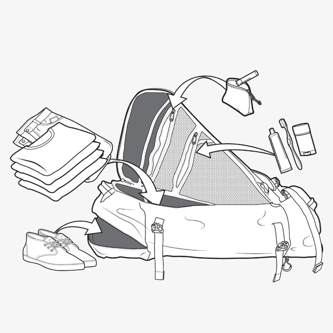 【新品未開封】Burton Multipath 90L ラージ ダッフルバッグ