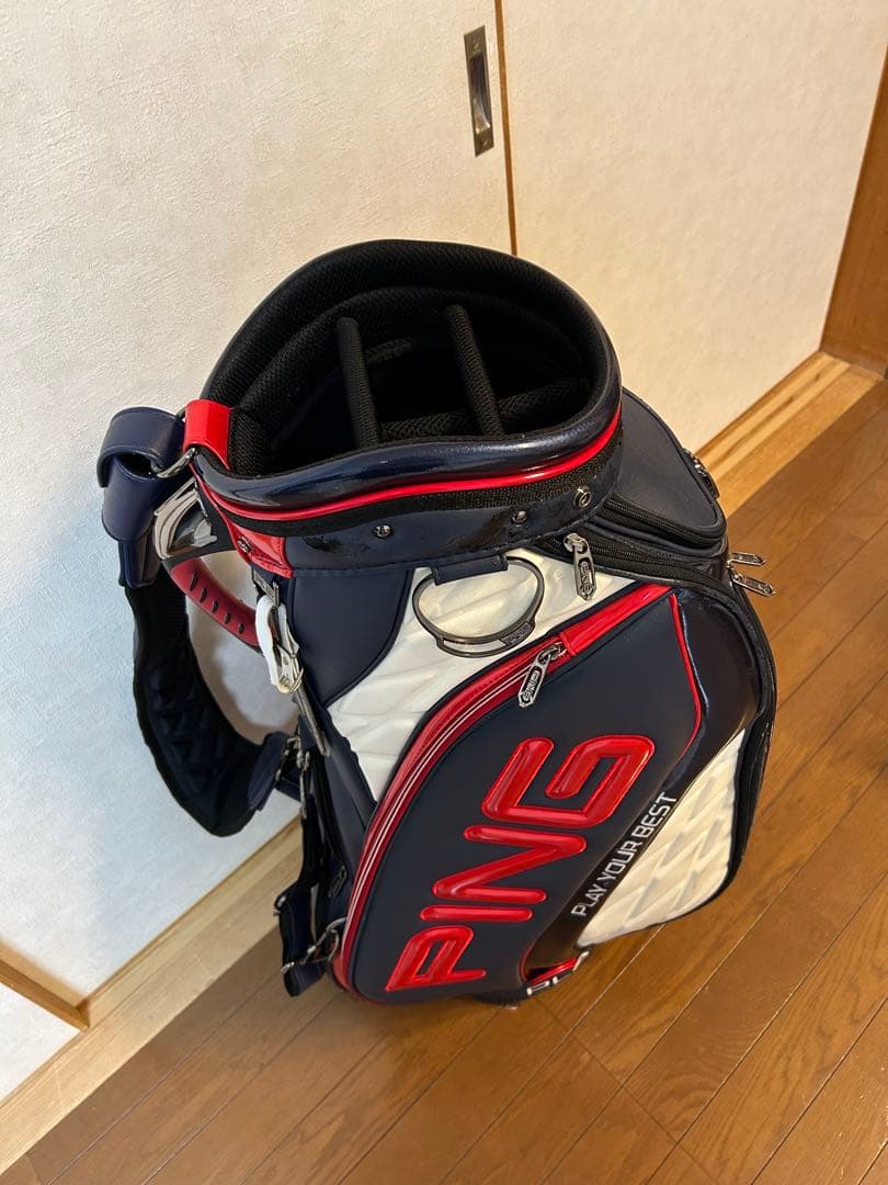 PING ゴルフバッグ キャディバッグ ネイビー