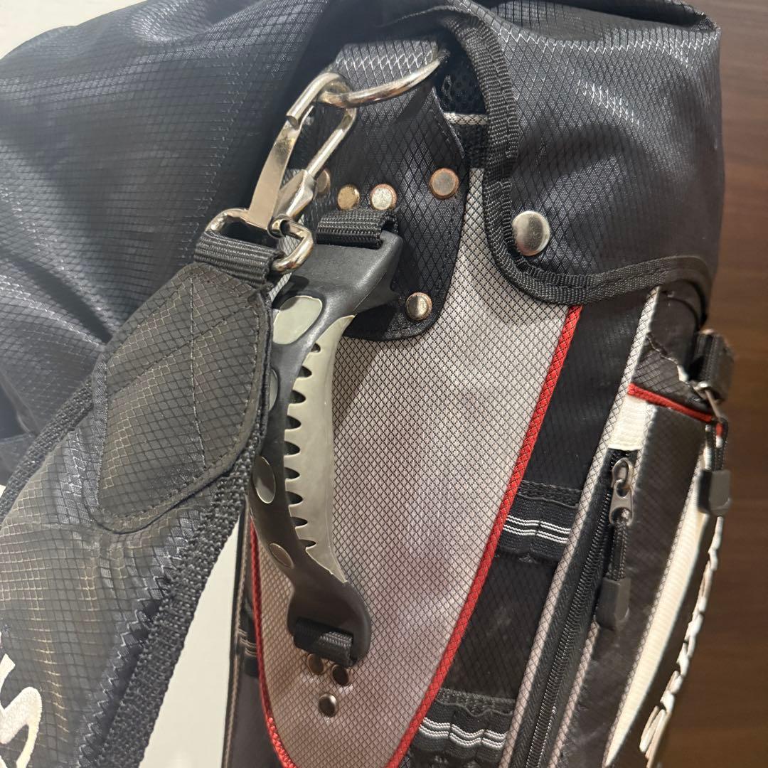 Srixon キャディバッグ ゴルフバッグ ブラック/ホワイト