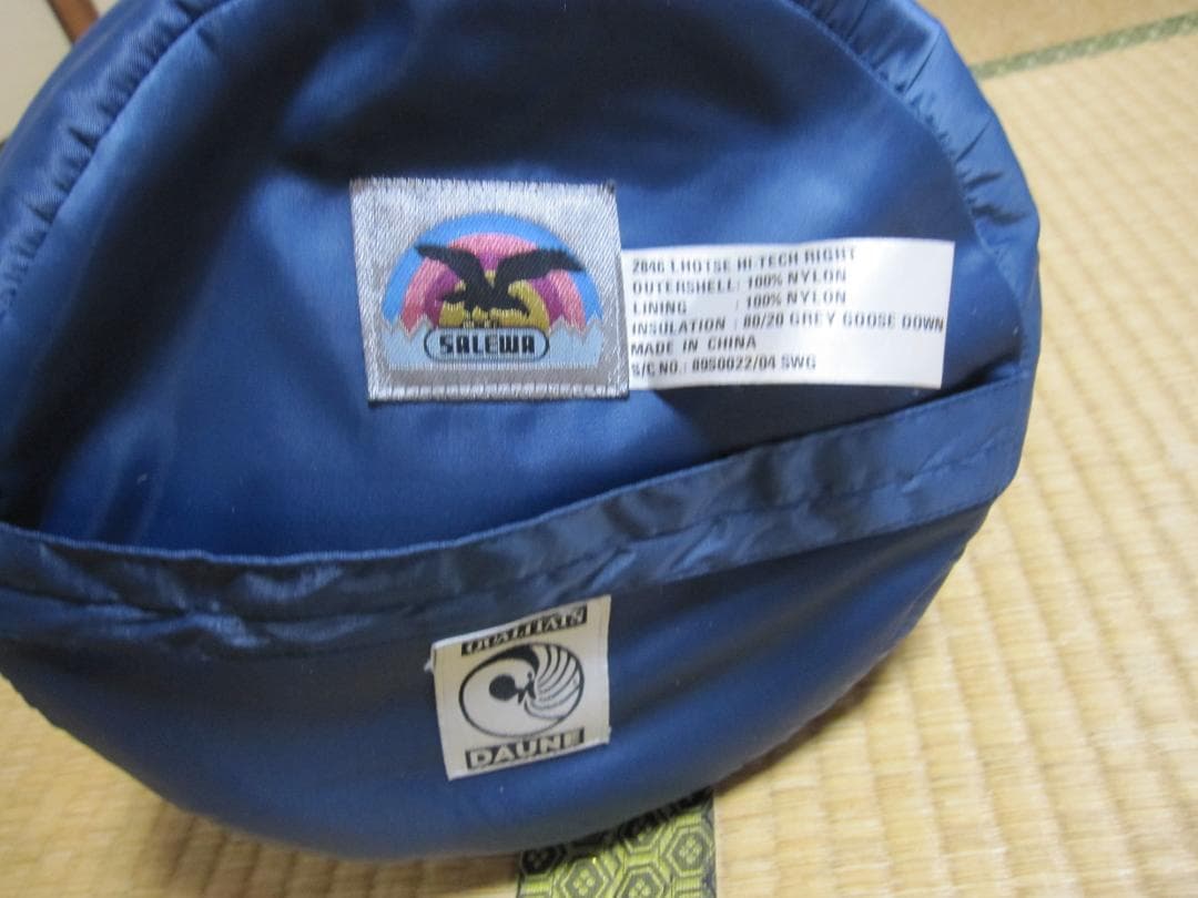 寝袋・シュラフ　SALEWA
