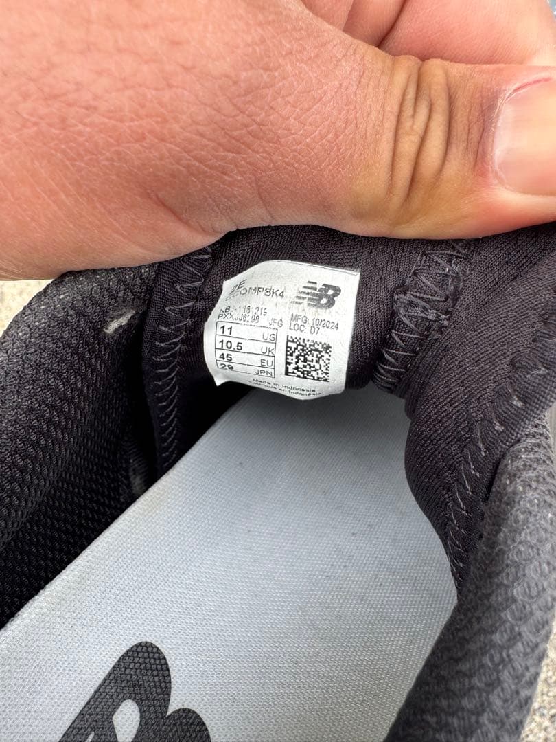 New Balance ブラック スパイク　29センチ