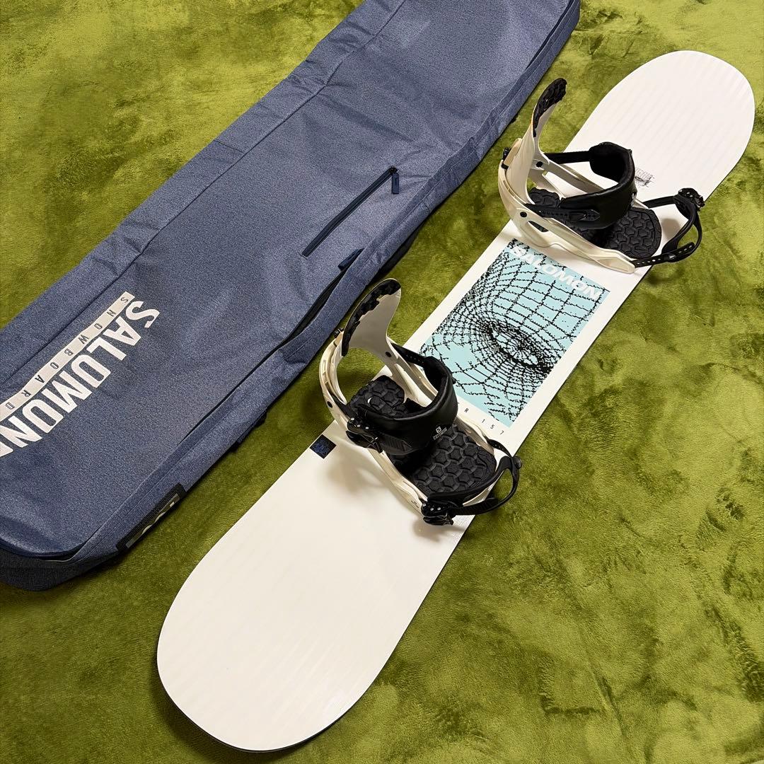 ■極美品 SALOMON FTR 24-25 157 ボード ビンディングケース
