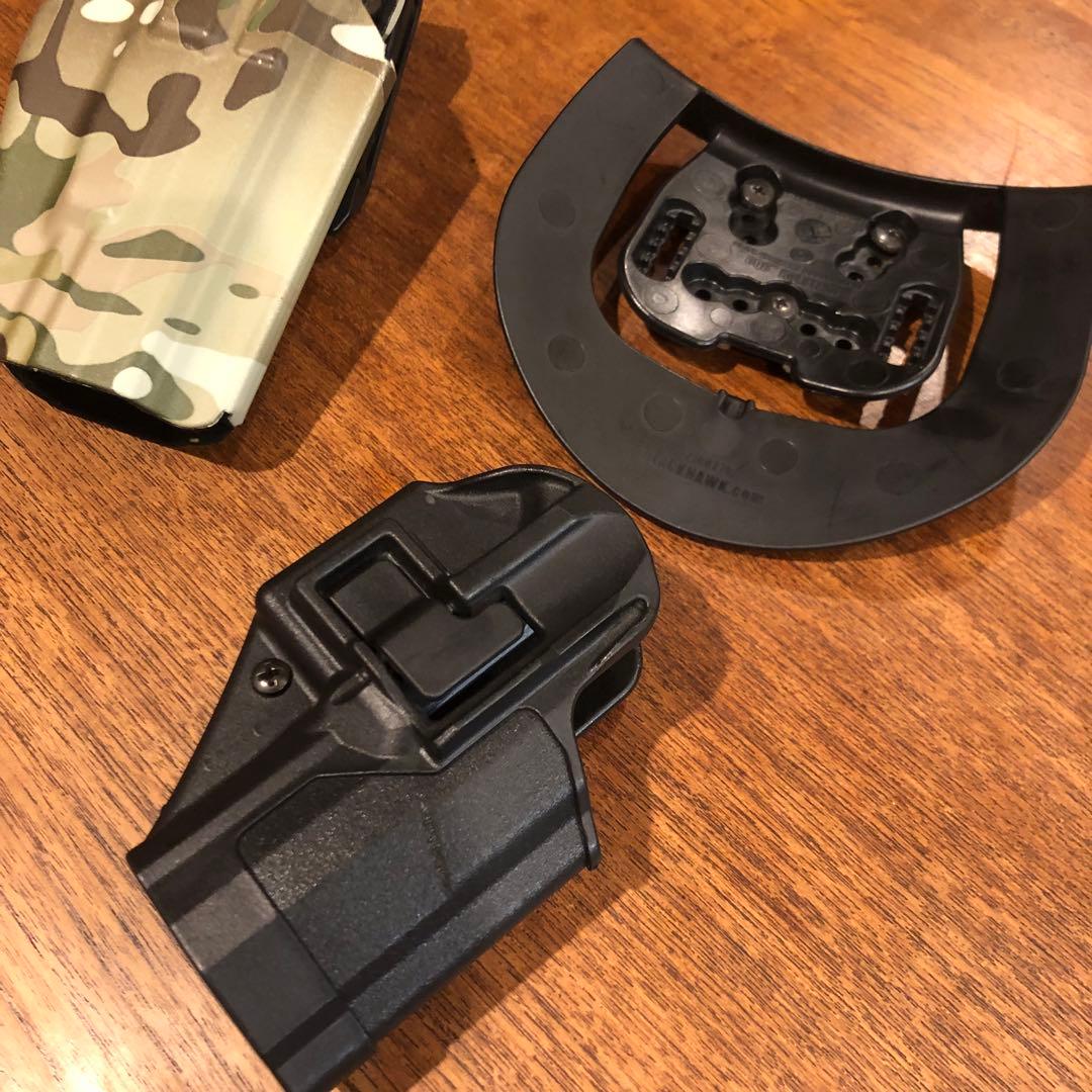 右用ホルスター　2個セット　サバゲー