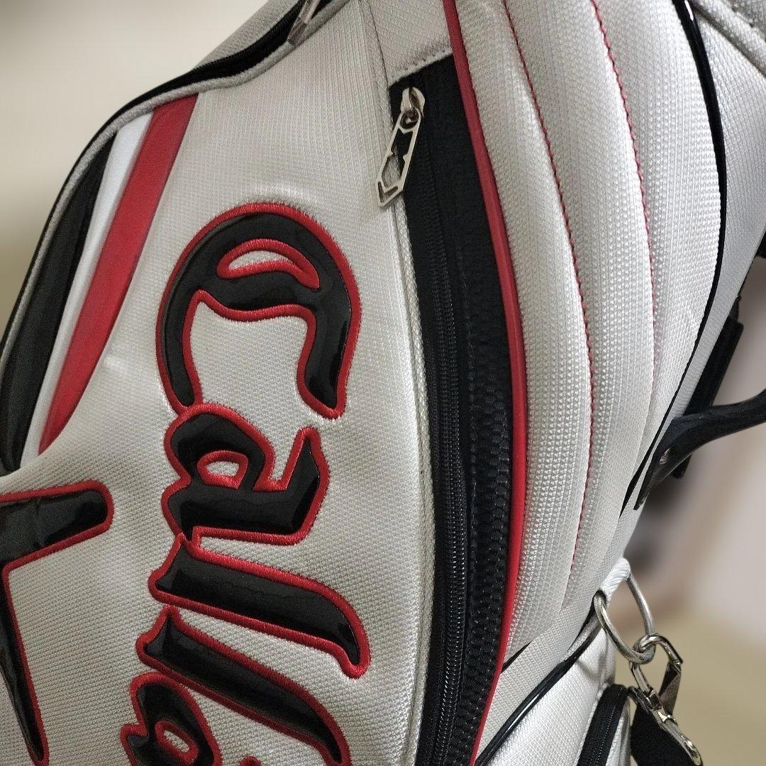 け*ん様 Callaway キャディバッグ ホワイト/レッド