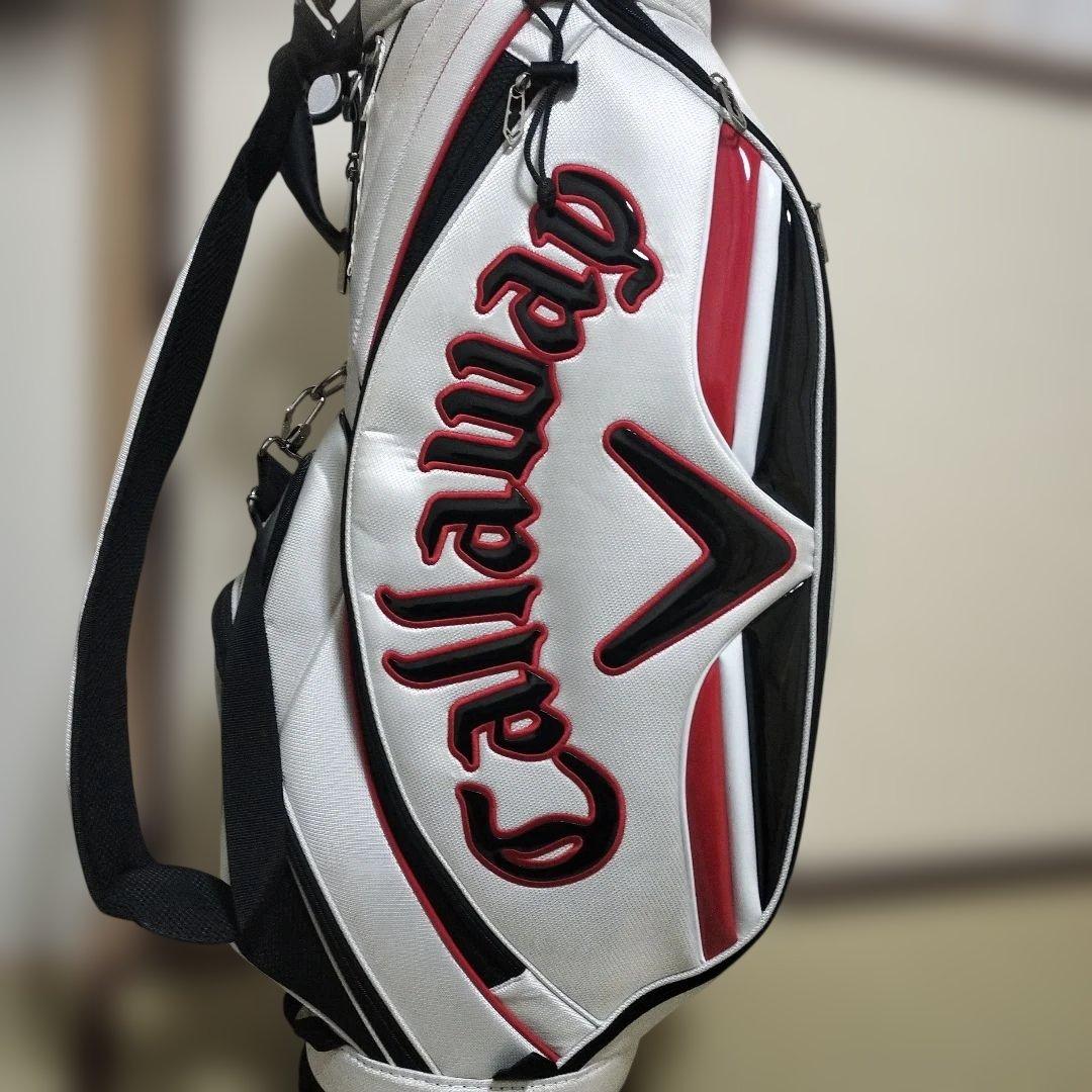 け*ん様 Callaway キャディバッグ ホワイト/レッド