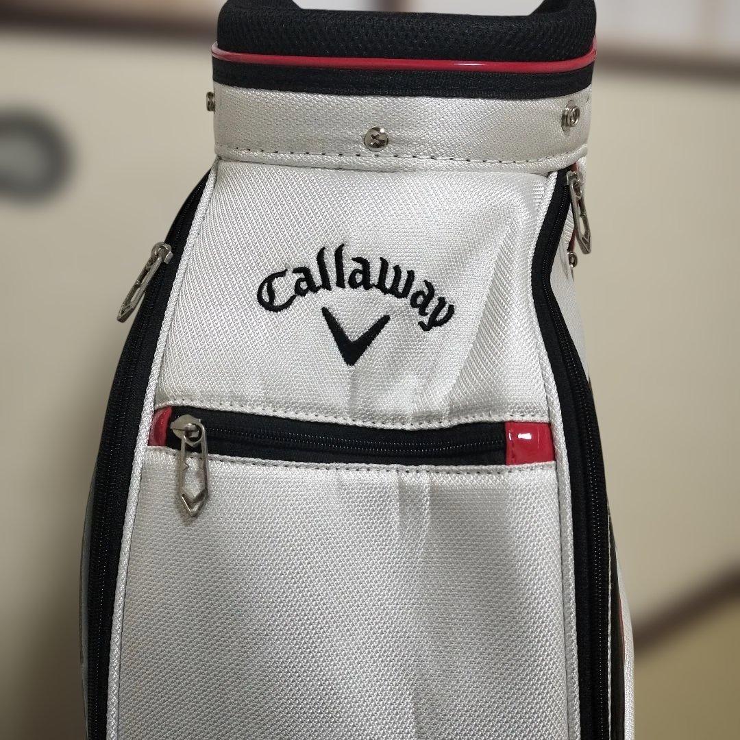 け*ん様 Callaway キャディバッグ ホワイト/レッド