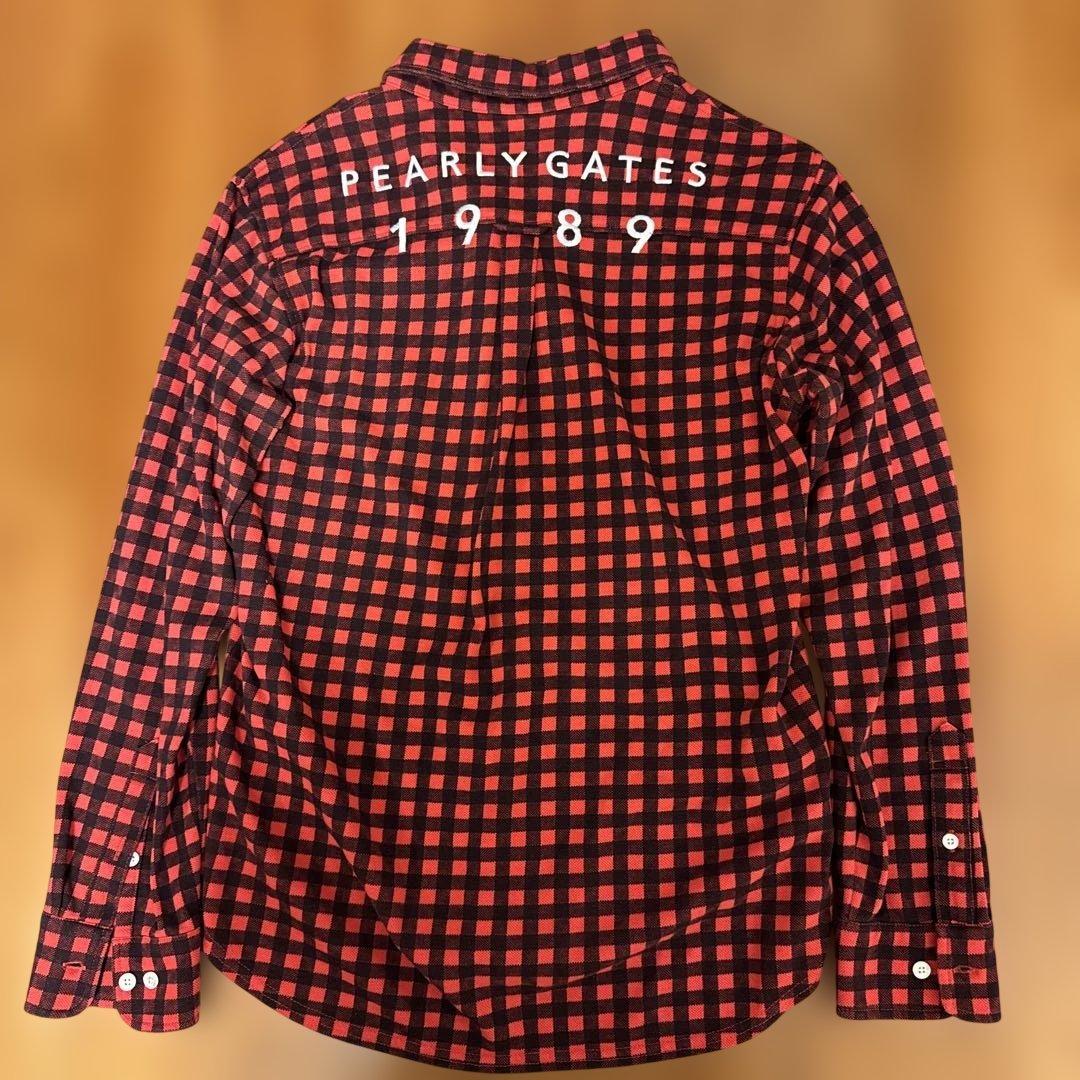 PEARLY GATES チェック柄シャツ サイズ4