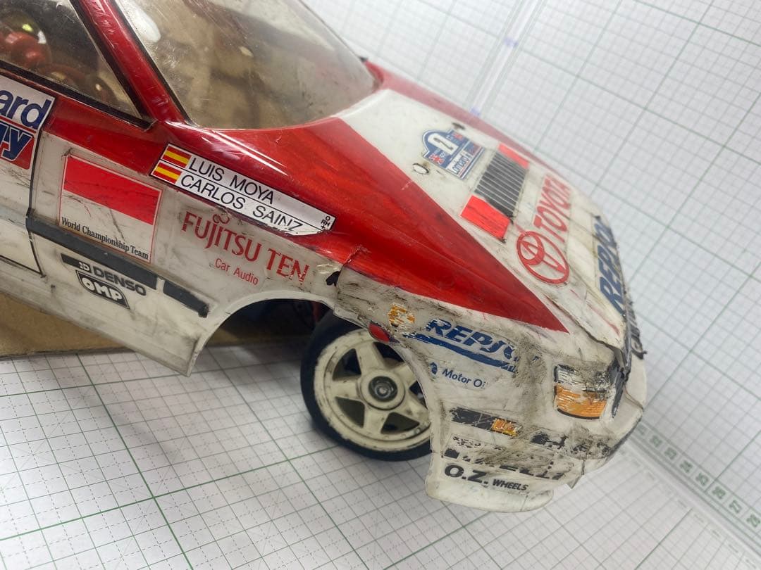 トヨタ GT-Four Rally ラジコンカー 動作未確認　中古ジャンク